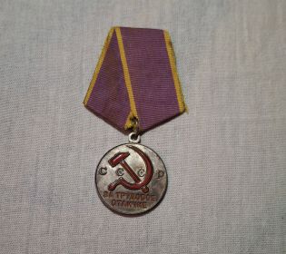 Медаль за трудовую доблесть