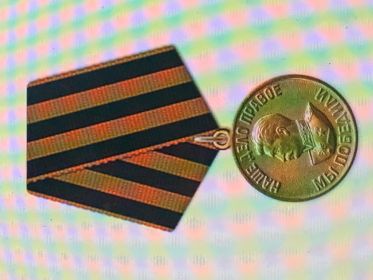 Медаль за Победу над Германией в Великой Отечественной Войне 1941-1945гг