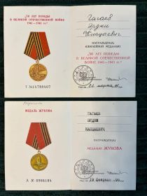 Юбилейная медаль «50 лет победы в Великой Отечественной войне 1941-1945гг»