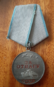 Медаль " За отвагу "