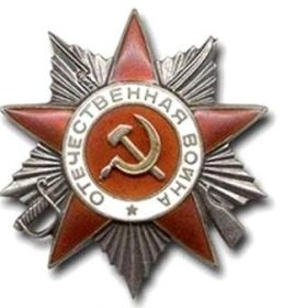 Орден Отечественной  войны II степени