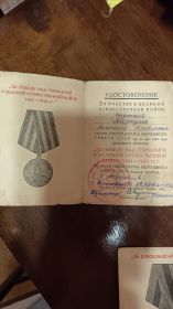 Медаль "За победу над Германией"