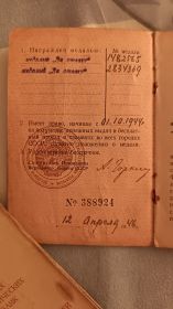 Медаль "За отвагу"