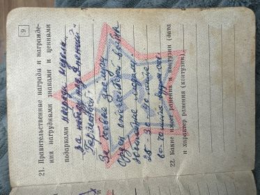 Медаль за победу над Японией, медаль за боевые заслуги, орден отечественной войны