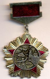 Нагрудный Знак - Ветеран 30-10 гвардейской армии .