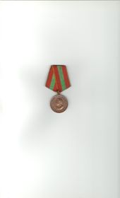 Медаль За Доблестный Труд
