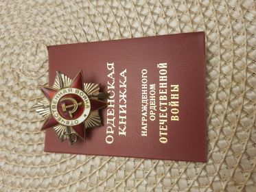 Орден Отечественной войны второй степени