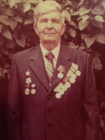 Орден красной звезды и орден славы.