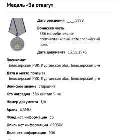Медаль за отвагу