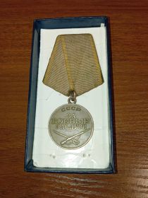 За боевые заслуги