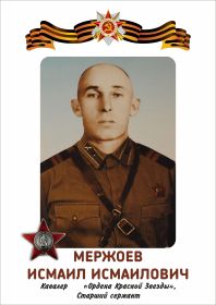 Кавалер ордена Красной звезды