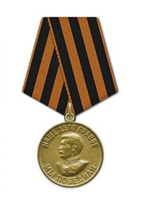 Медаль «За победу над Германией в Великой Отечественной войне 1941–1945 гг.»