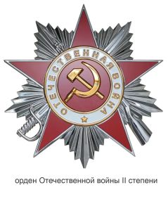орден Отечественной войны II степени