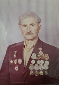 Орден красной звезды, медали за оборону Ленинграда и Сталинграда, орден Александра Невского , орден Отечественной войны I степени. Всего 3 ордена и 11 медалей.