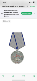 Медаль «За отвагу»