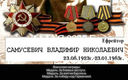 Медаль за Боевые заслуги