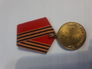 Награжден медалями 50 лет великой победы.