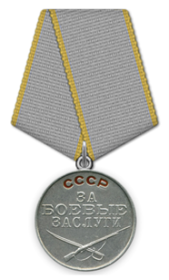 Медаль "За боевые заслуги" 1944