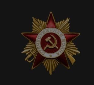 Орден 1 степени великой отечественной войны