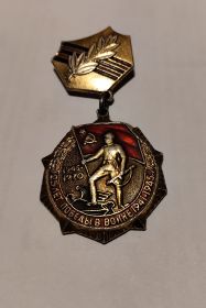 25лет победы в Великой Отечественной Войне 1941-1945г.