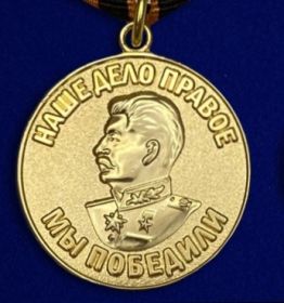 За победу над Германией
