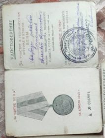 ЗА ВЗЯТИЕ ВЕНЫ