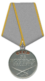 Медаль «За боевые заслуги» (2)