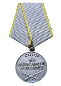 "За Боевые заслуги"