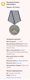 Медаль «За отвагу»