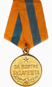 Медаль «За взятие Будапешта»