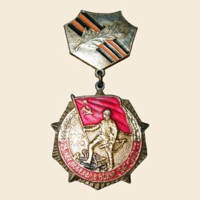 Нагрудный знак «25 лет Победы в Великой Отечественной войне»