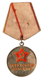 Медаль "За трудовую доблесть"