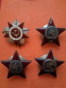 3 Ордена Красной Звезды, Орден Отечественной Войны