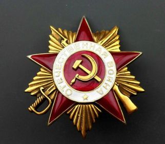 орден Отечественной войны 1ст.
