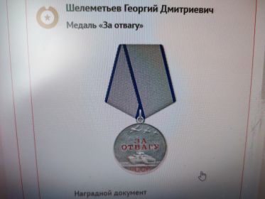 медаль за отвагу