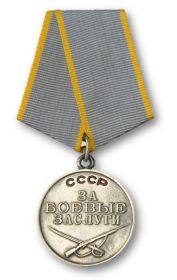 Медаль «За боевые заслуги» (06.11.1946 г.)