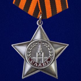 Орден Славы III степени От: 17.09.1944 Издан: 151 сд 4 Украинского фронта