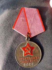 медаль "За трудовую доблесть"