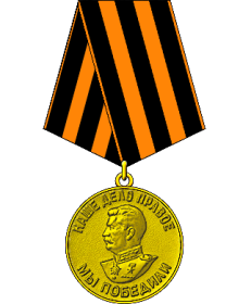 Медалью «За победу над Германией в Великой Отечественной войне 1941-1945 гг.»