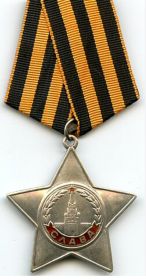 Орден "Славы lll степени"