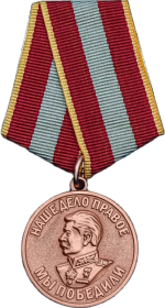 Медаль «За доблестный труд в Великой Отечественной войне 1941-1945 гг.»