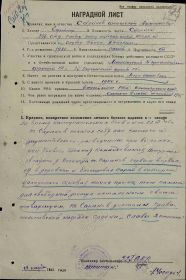 Орден Славы 2 степени