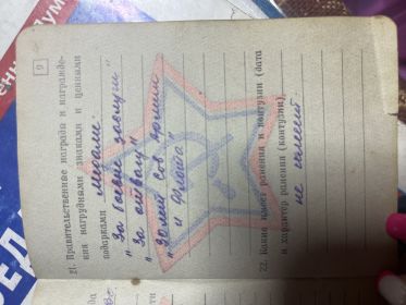 Медаль за боевые заслуги