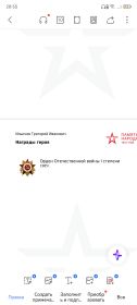 Орден ВОВ 1 степени