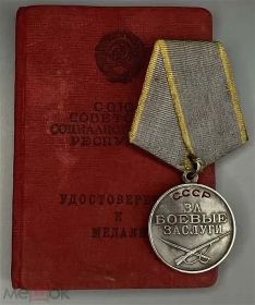 Медаль За Боевые Заслуги