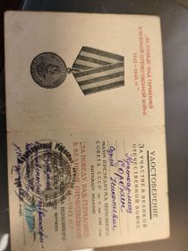 За победу над Германией в Великой Отечественной войне 1941-1945гг