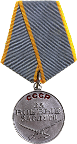 медаль «За боевые заслуги»