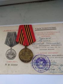 Медаль за взятие Берлина