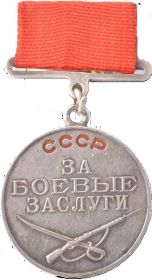 Медаль "За боевые заслуги"