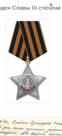 Орден Славы 3 степени